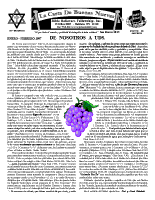 January/February 1997 newsletter in Spanish