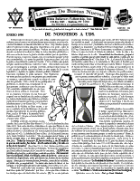 January 1996 newsletter in Spanish