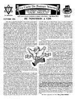 October 1994 newsletter in Spanish