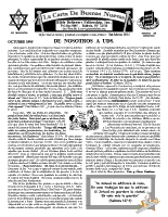 October 1995 newsletter in Spanish