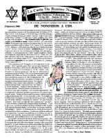 Spring 2000 newsletter in Spanish